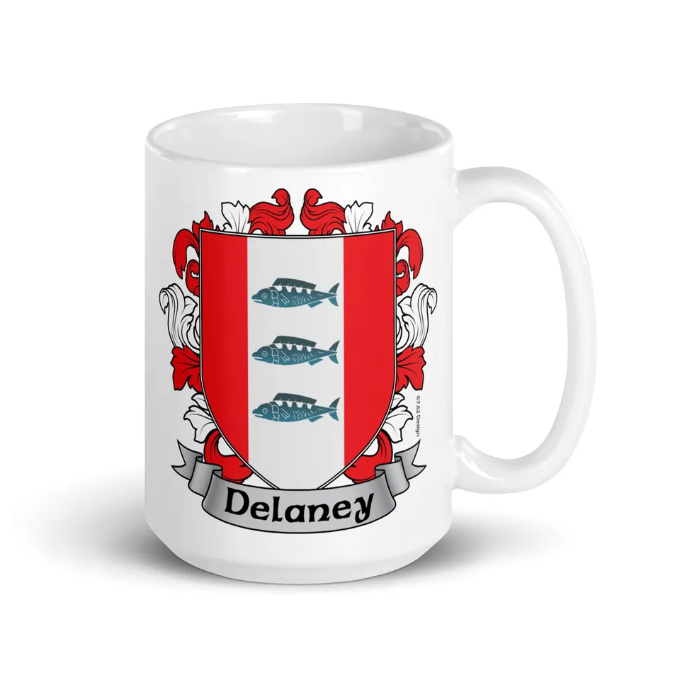 7.62 Design Delaney tazza ceramica 443 ml stemma irlandese