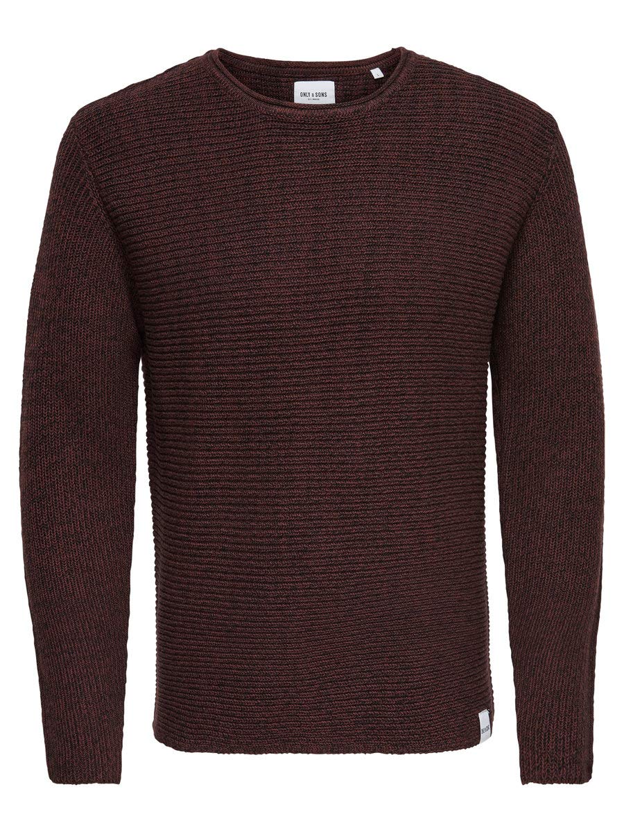 ONLY & SONS Onssato maglione uomo in cotone multicolore