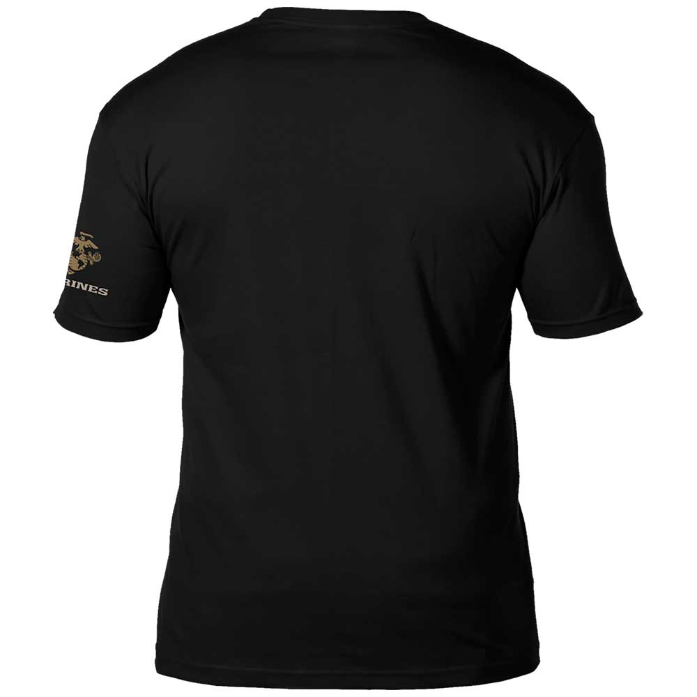 7.62 Design USMC Warrior Ethos maglietta uomo nera cotone