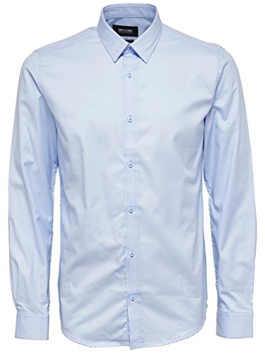 Only & Sons Onsdrake Camicia Uomo L Slim Fit 100% Cotone