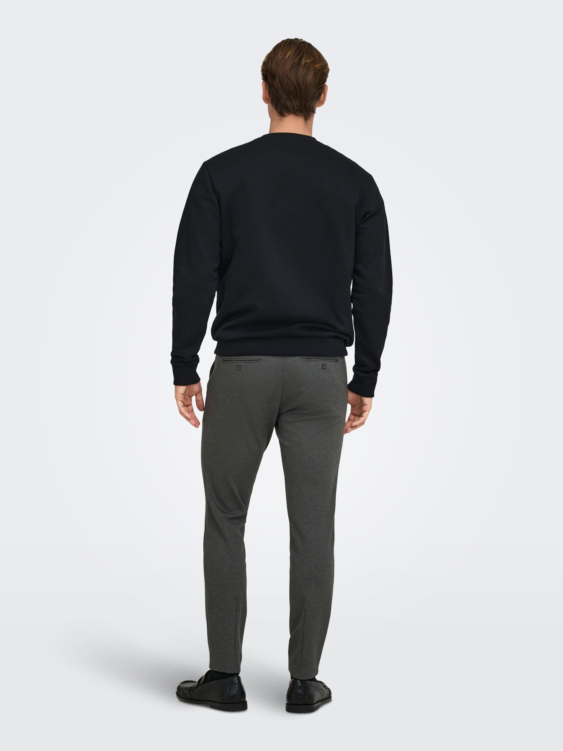 ONLY & SONS Jeans Uomo 30W/32L Nero Denim Regular