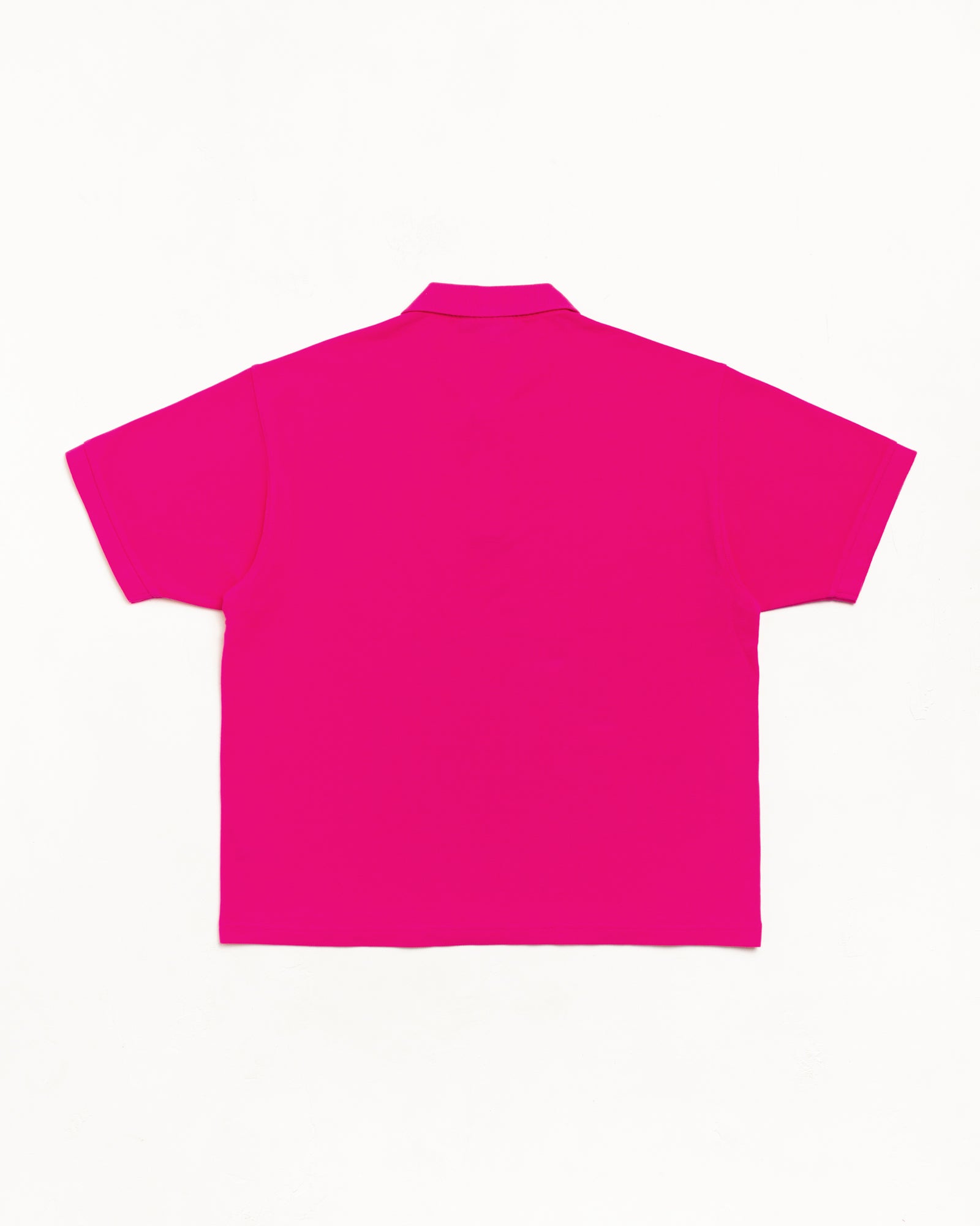 Stussy Classic Pique Polo Pink Cotone Madreperla