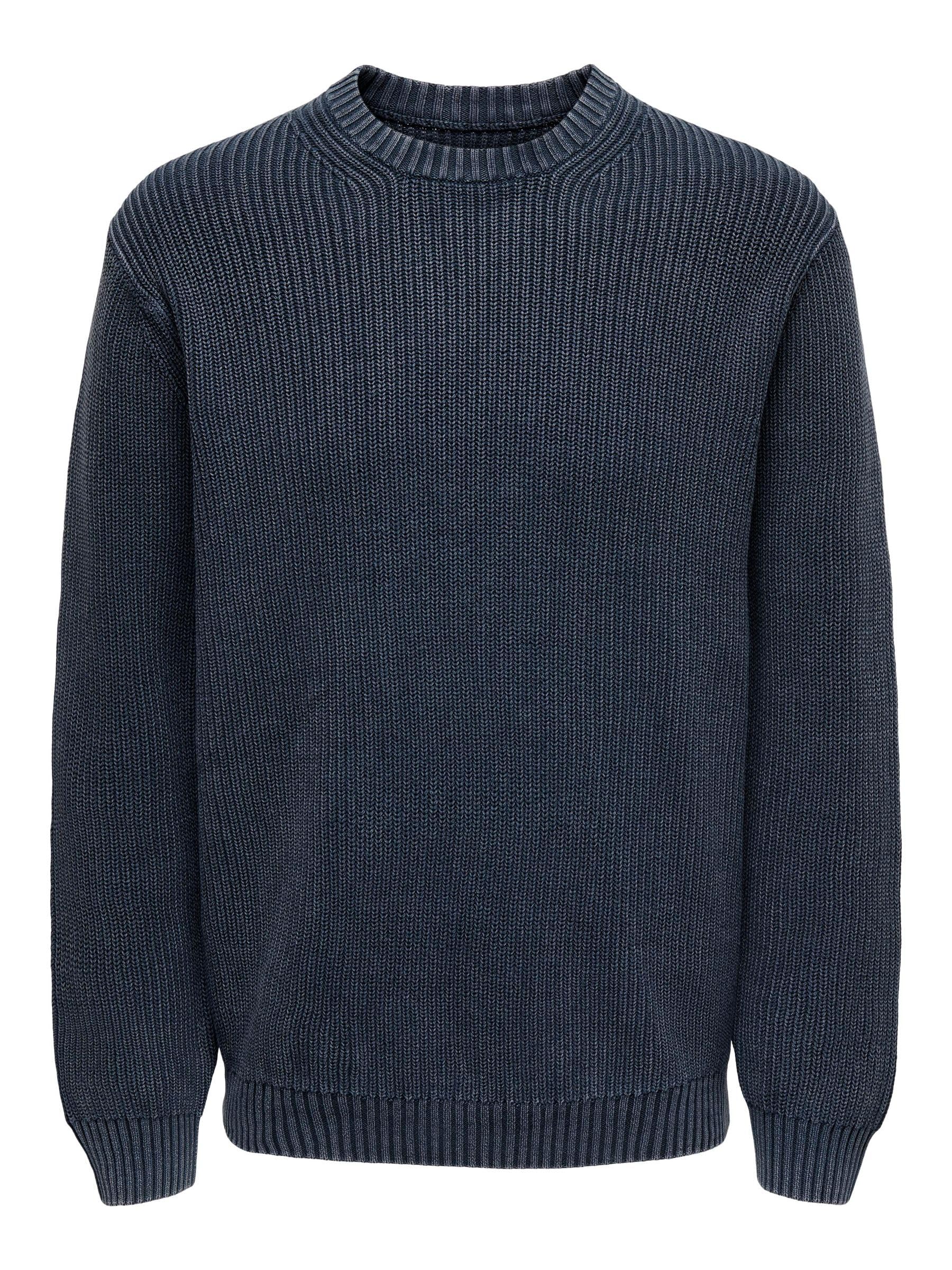 ONLY & SONS Onsrosu Reg 7 Wash Maglione Uomo XXL Girocollo Regular