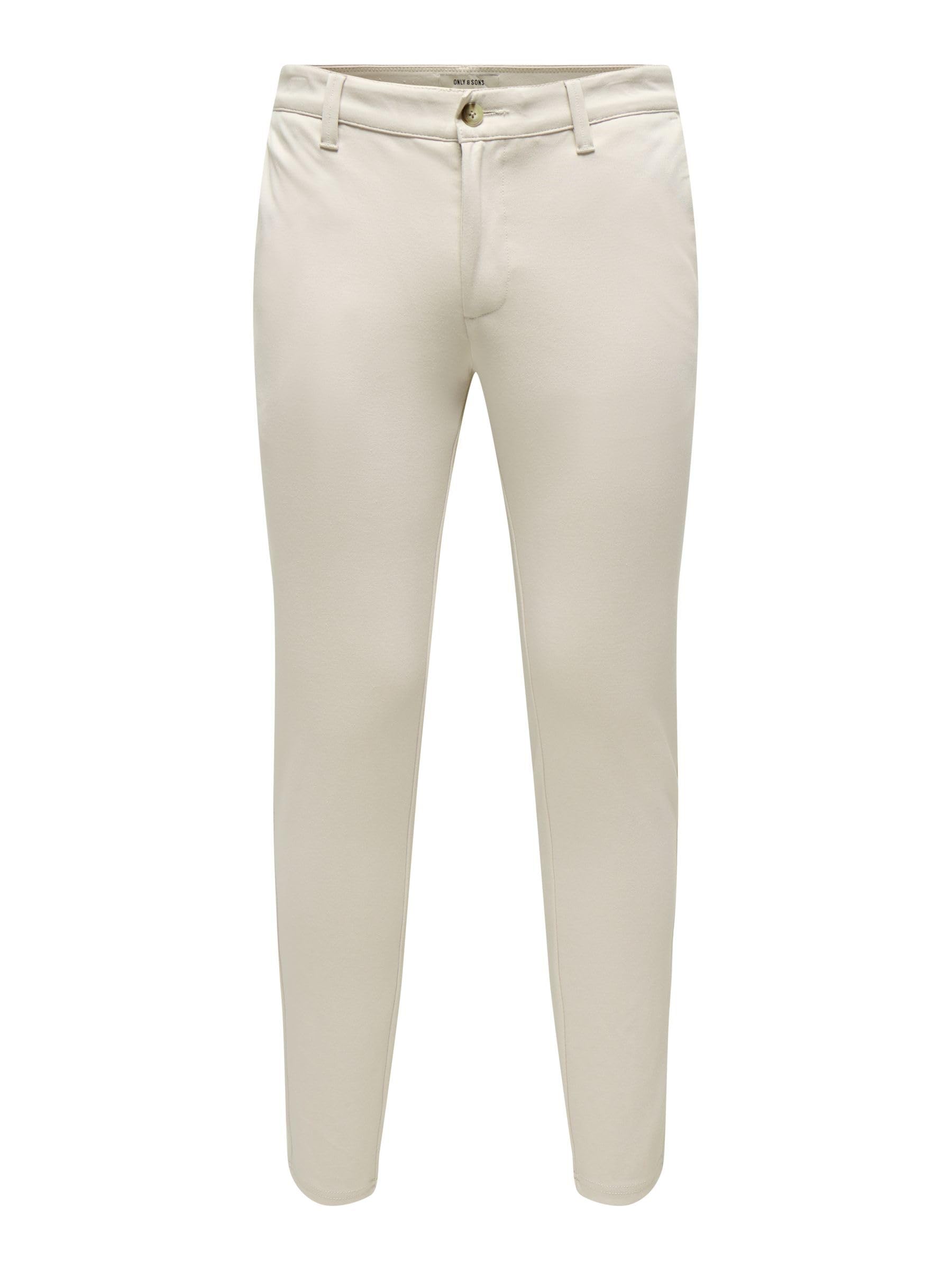 Only & Sons Onsmark Pantaloni Chino Uomo Slim Cotone