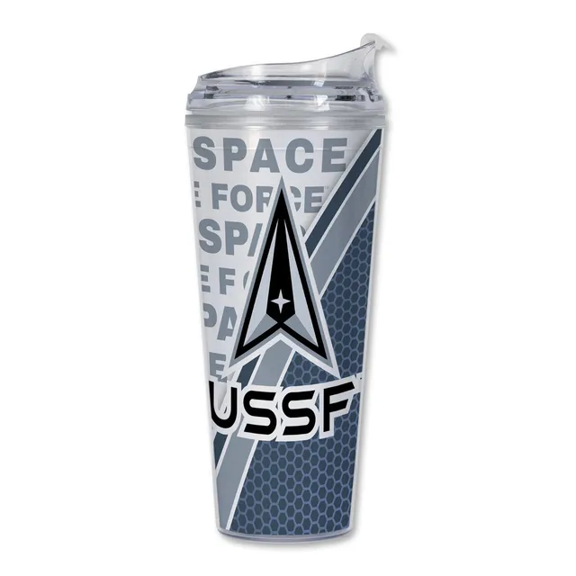 7.62 Design Space Force tumbler plastica 24oz termico
