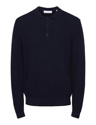 Only & Sons Onscarl Reg LS polo uomo XL blu manica lunga