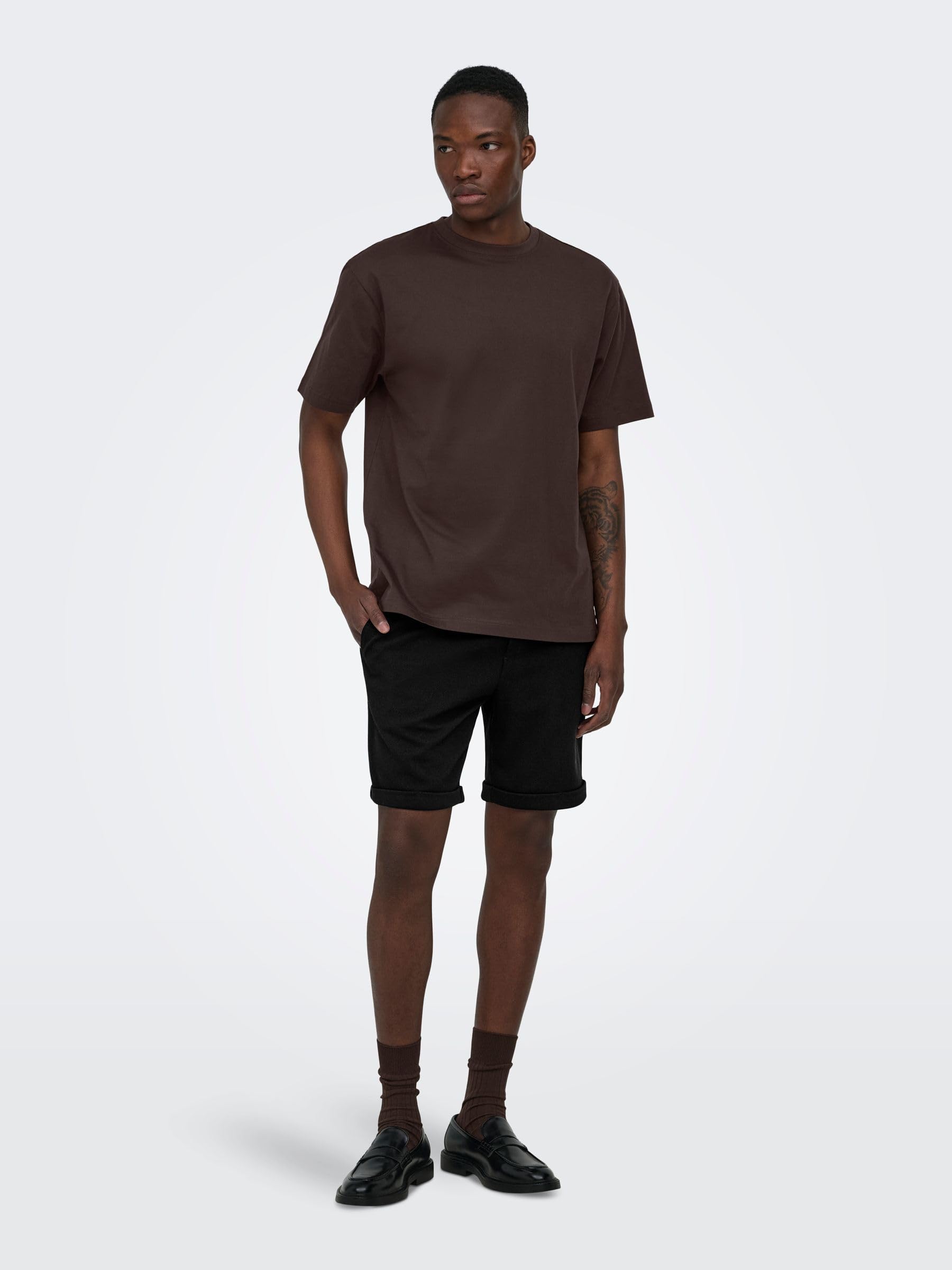 Only & Sons Onsnewkodyl shorts uomo pantaloncini regular fit