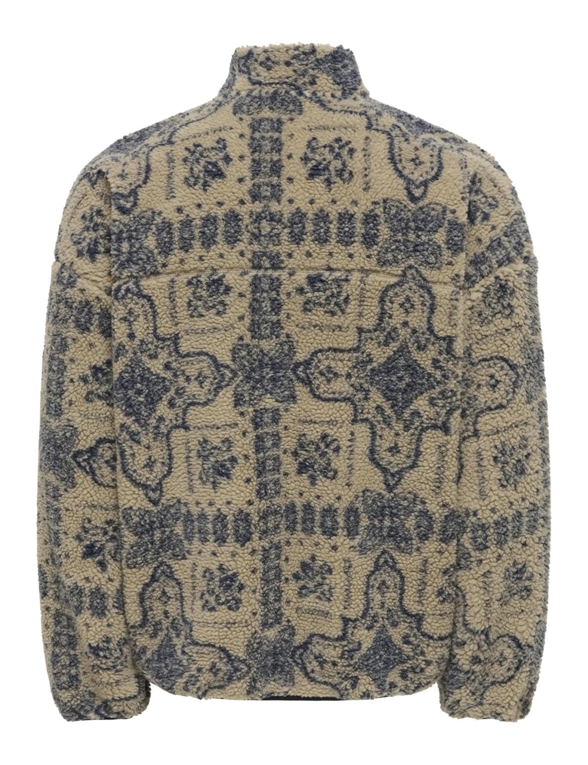 Only & Sons Onsadam Felpa Sherpa Stampa M Cincillà Uomo