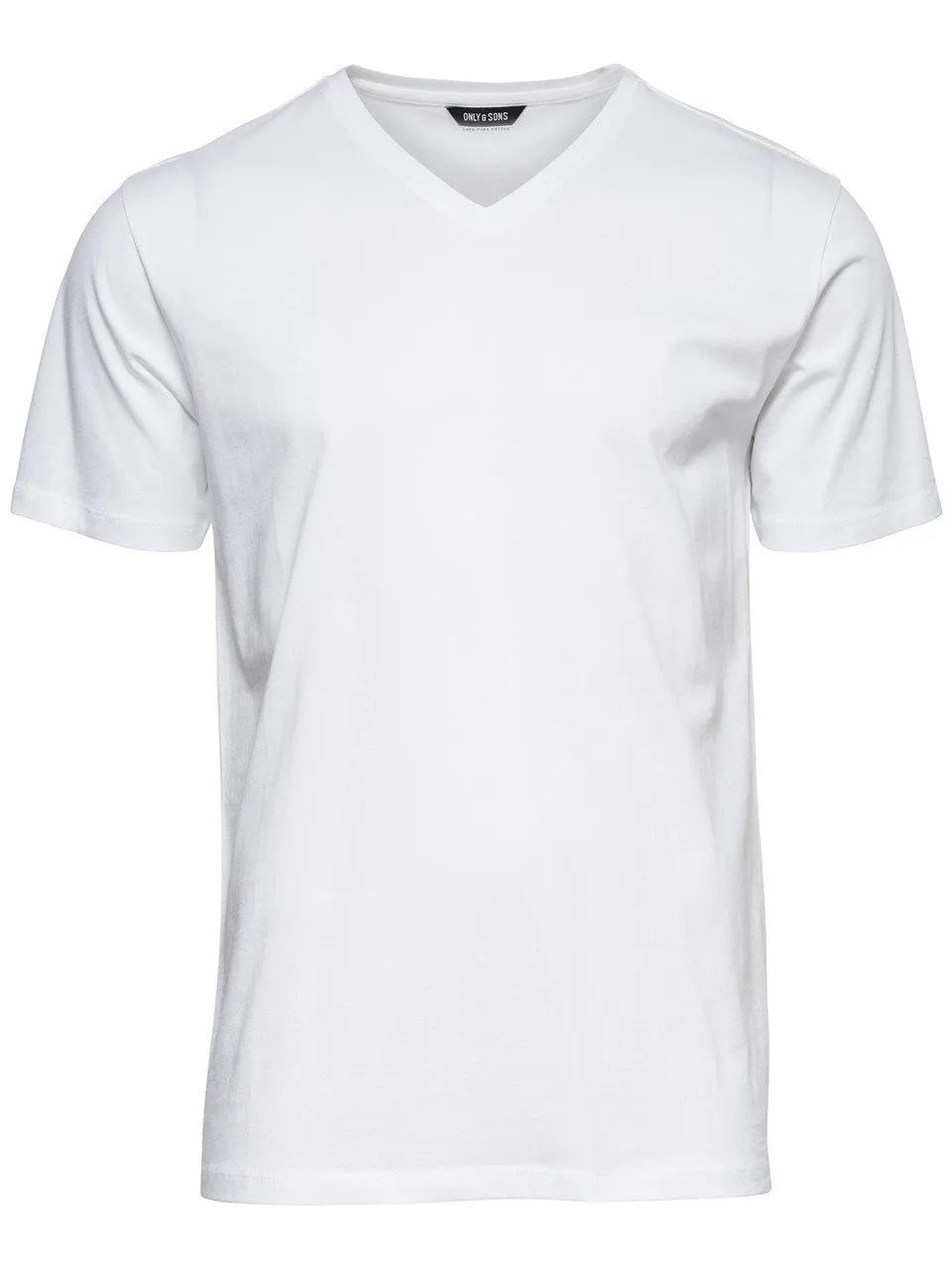 Only & Sons Pima V-Neck t-shirt uomo M scollo a V