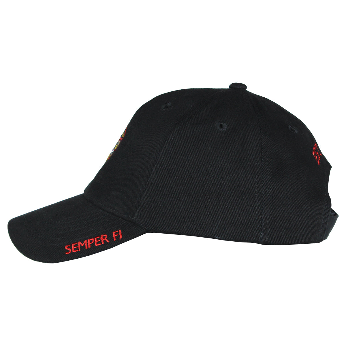 7.62 Design USMC Cappello Cotone Nero Taglia Unica EGA