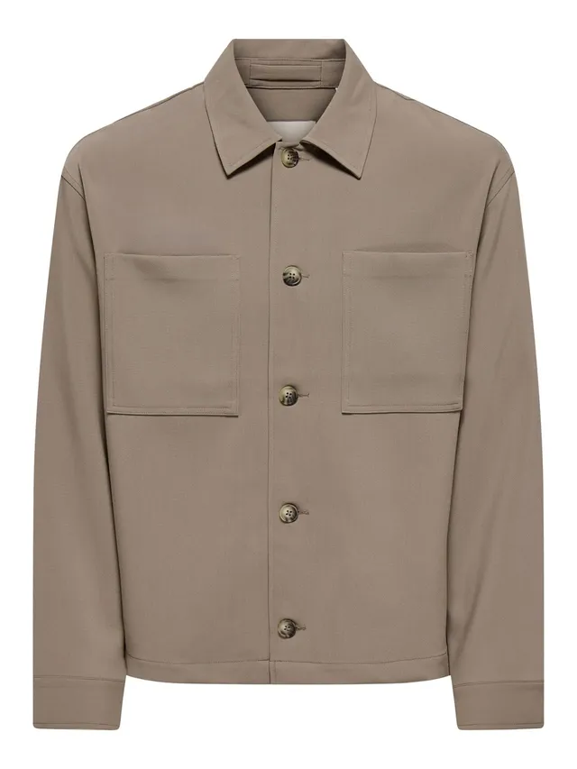 Only & Sons Onswill camicia uomo XL nera cotone