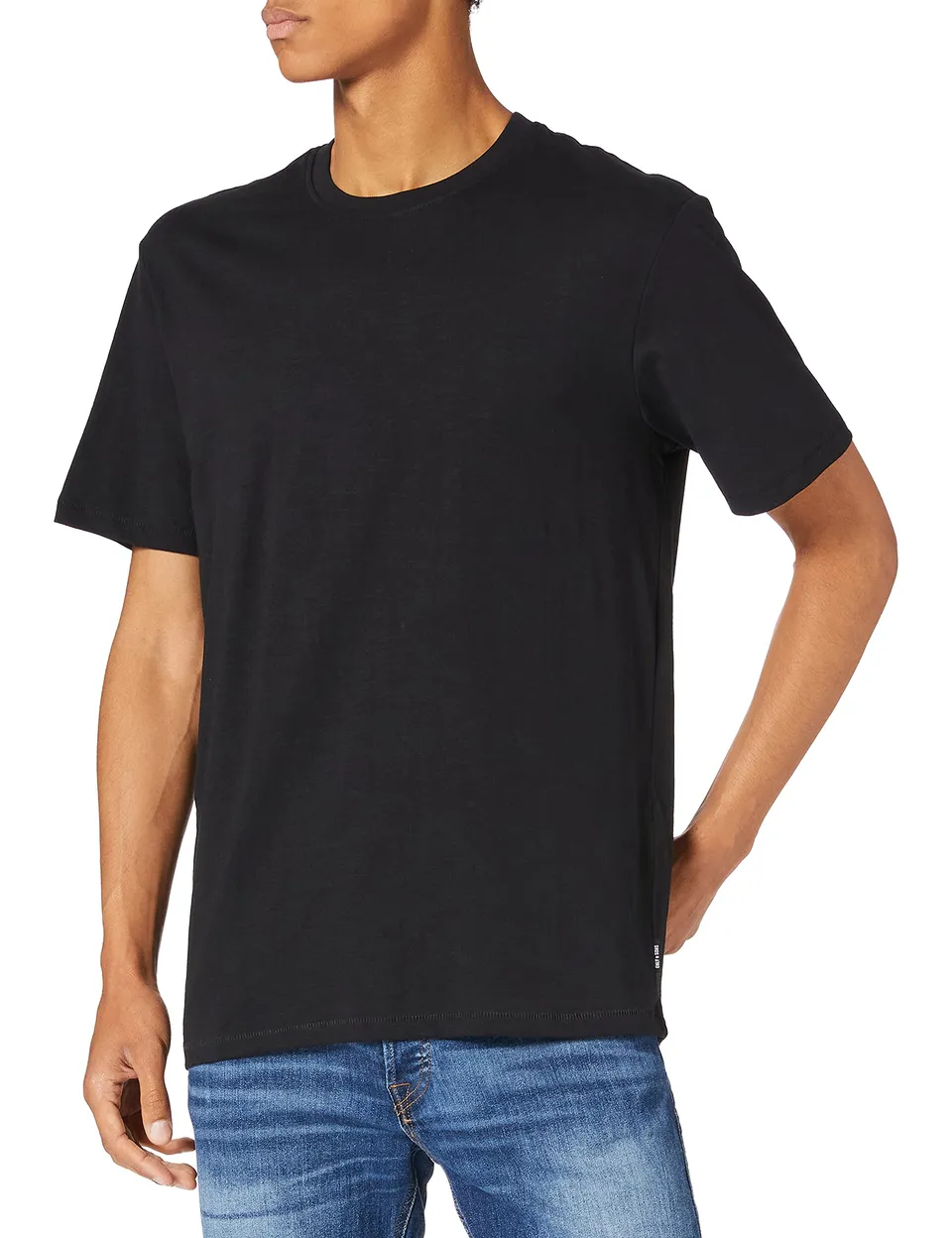 Only & Sons T-Shirt Maglietta Nero Cotone Girocollo