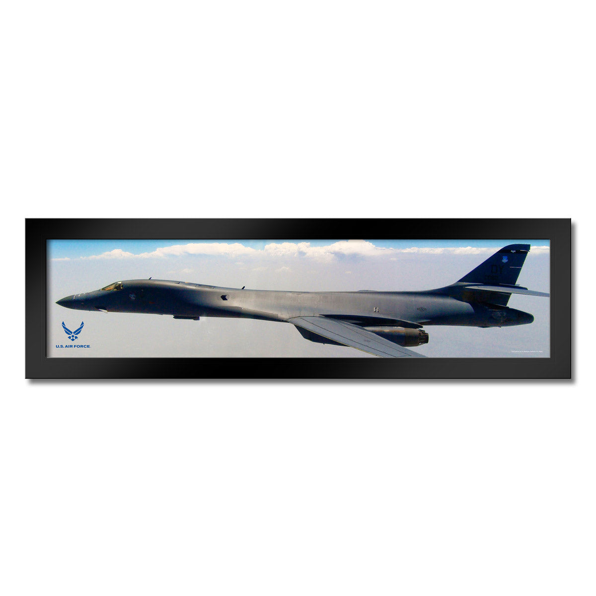 7.62 Design U.S. Air Force B-1 stampa incorniciata 28x65 cm