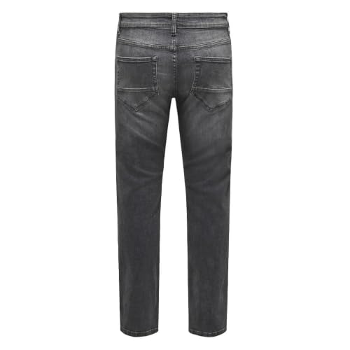 Only & Sons Weft 9407 jeans regular grigio 27W/32L