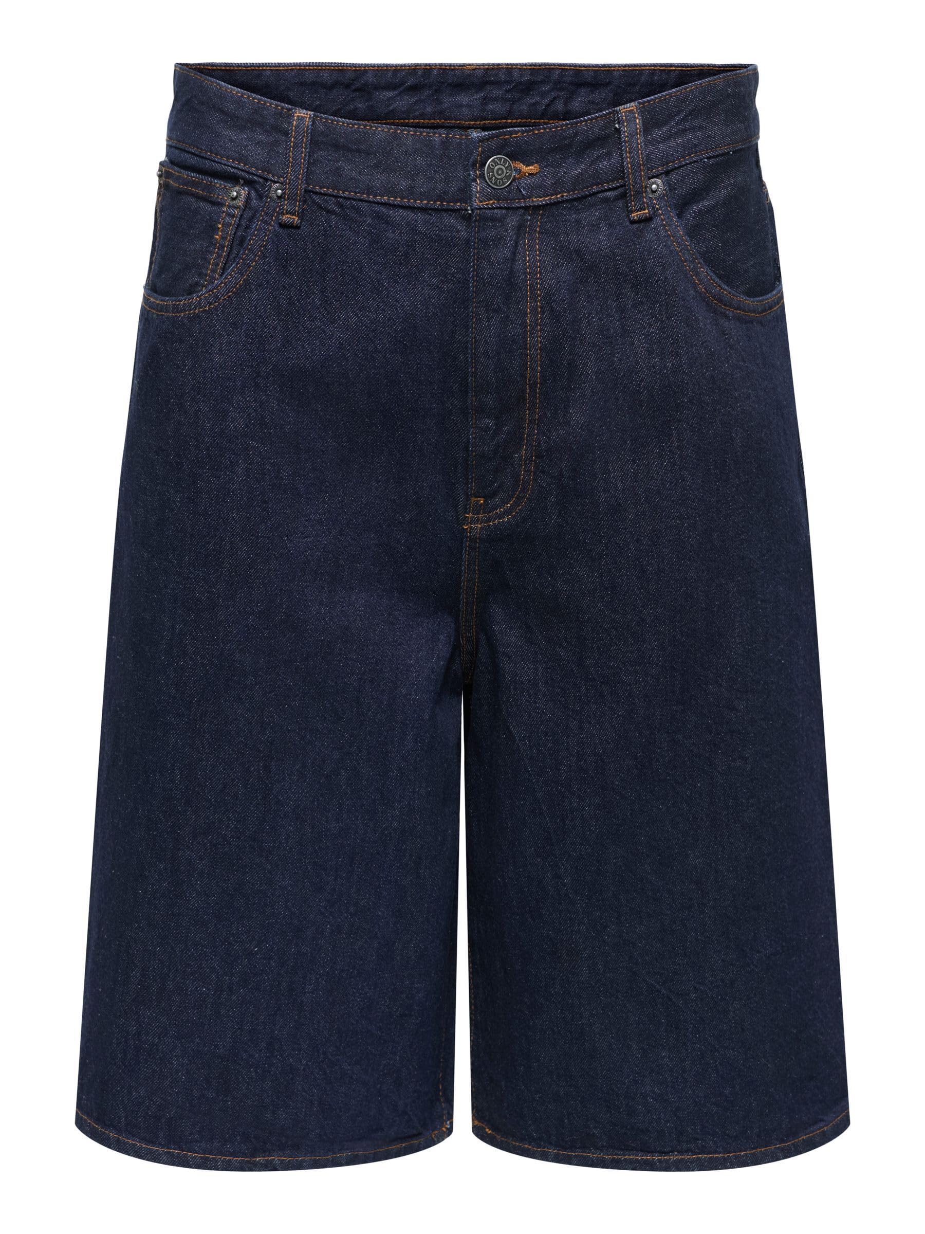 Only & Sons Onscarl Balloon Shorts Pantaloncini Blu Scuro L