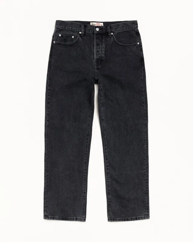 Stussy New Classic Jean denim jeans nero vintage 14,5 oz