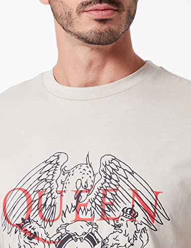 ONLY & SONS Onsqueen RLX SS Tee t-shirt bianca stampa