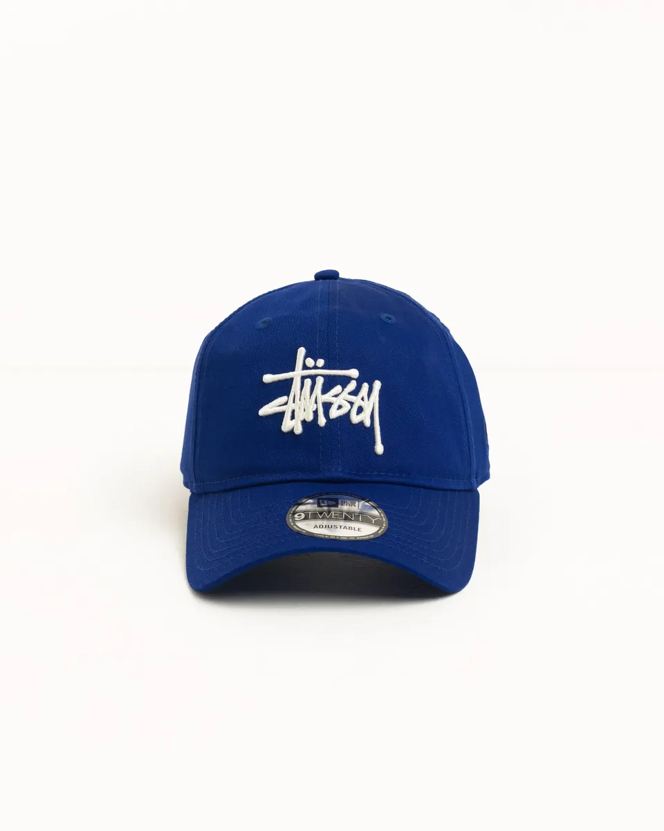 Stussy Headwear 9Twenty Basic Cap cappello blu cotone