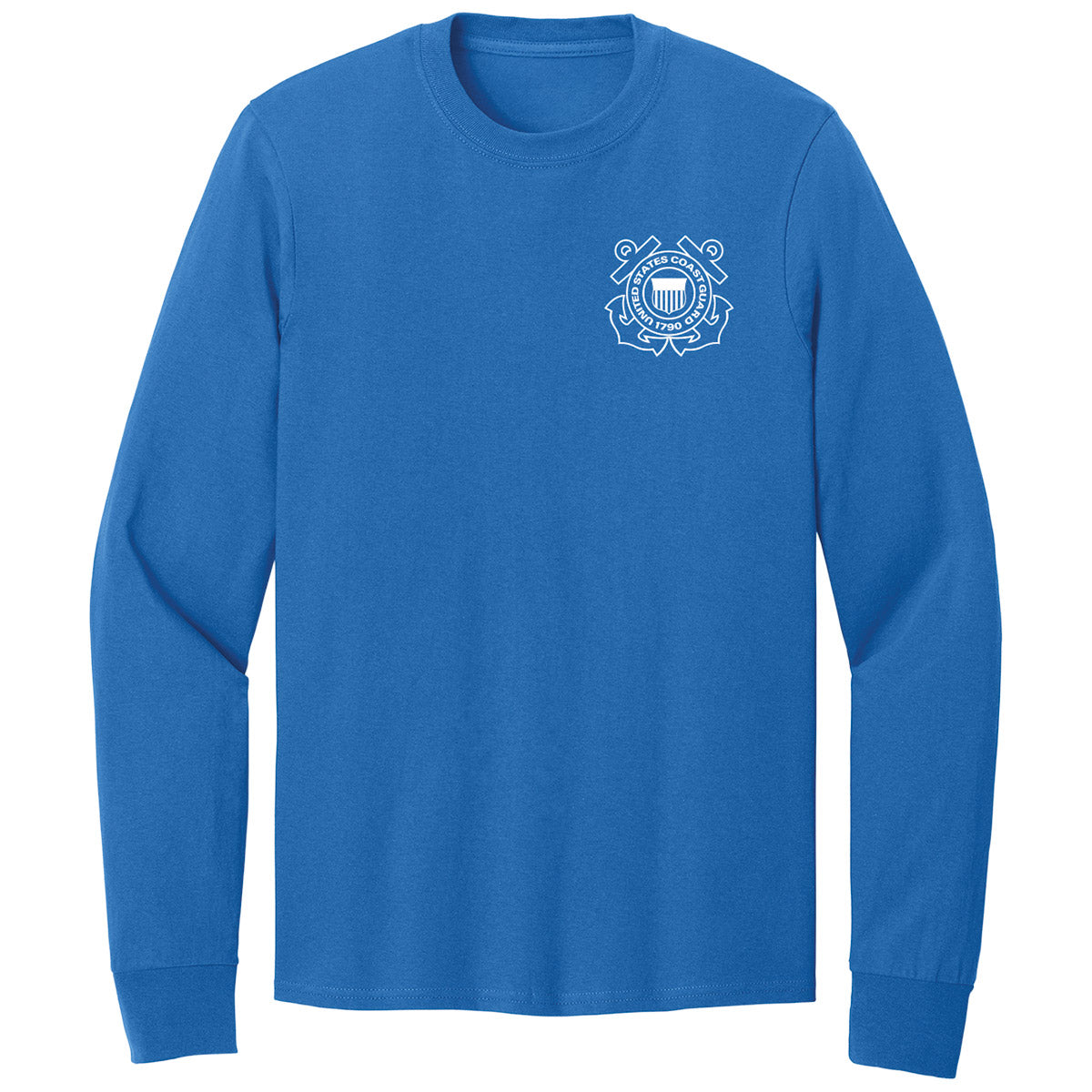 7.62 Design Coast Guard maglia manica lunga royal cotone