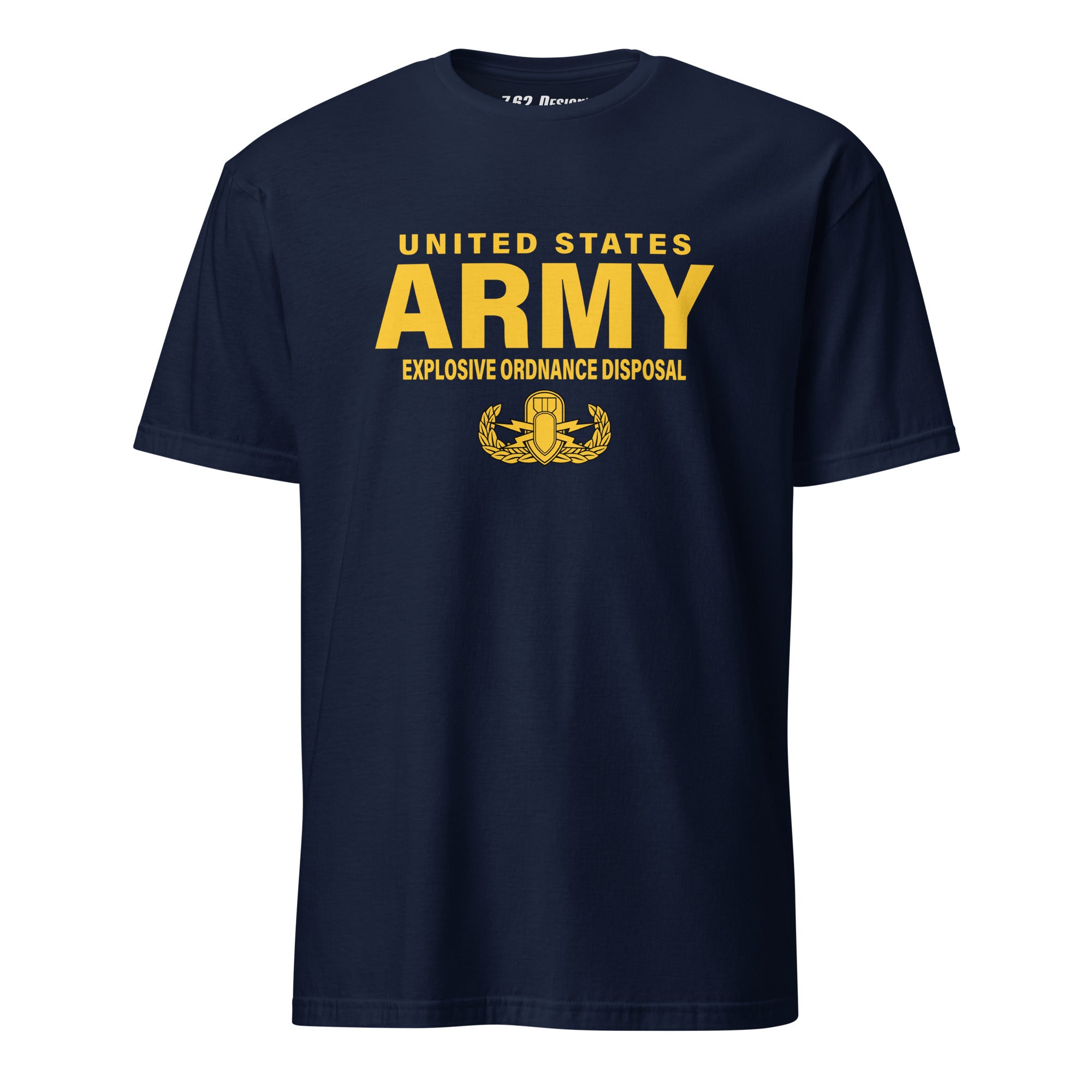 7.62 Design T-Shirts Army EOD Maglietta Uomo Nera Cotone