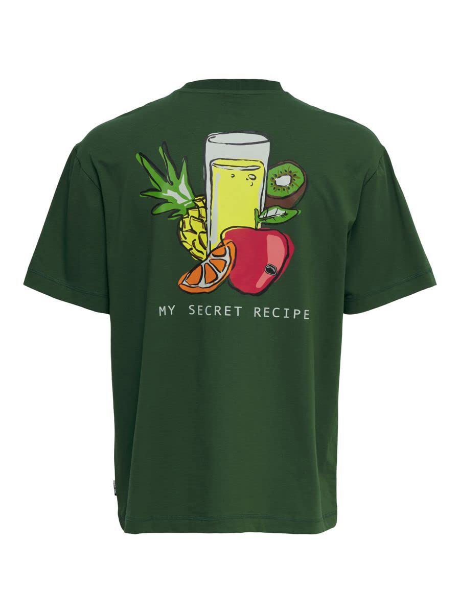 Only & Sons Onsismael T-shirt uomo maniche corte stampa
