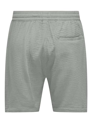 Only & Sons Pantaloncini Sweat Cotone Coulisse Uomo Elastico