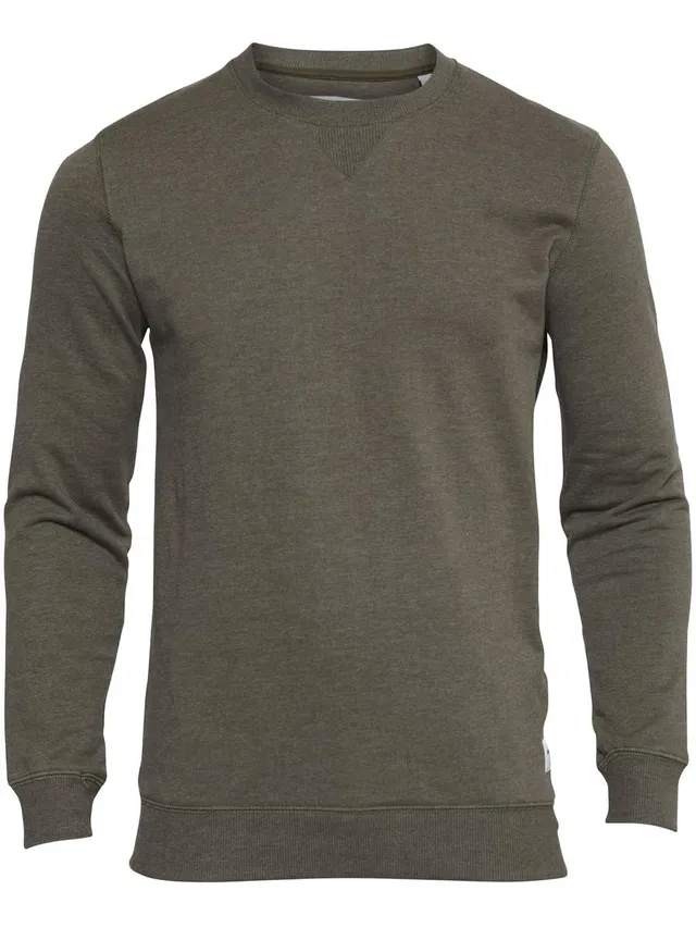 Only & Sons Fana Felpa Uomo Girocollo Cotone Blu Misto