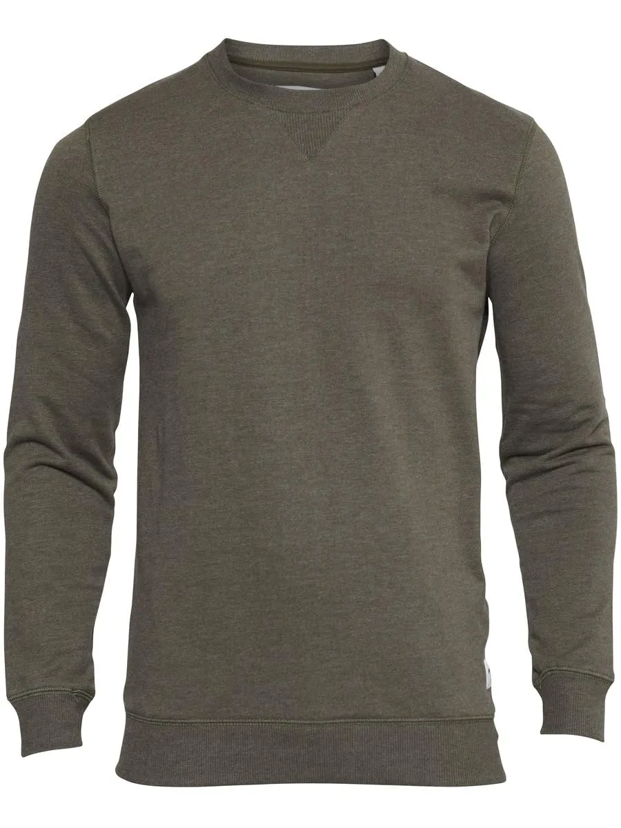Only & Sons Fana Felpa Uomo Girocollo Cotone Blu Misto