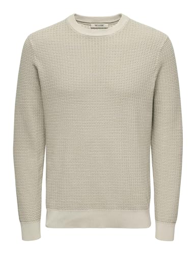 Only & Sons Onsmiguel Structure Maglione Uomo M Nero