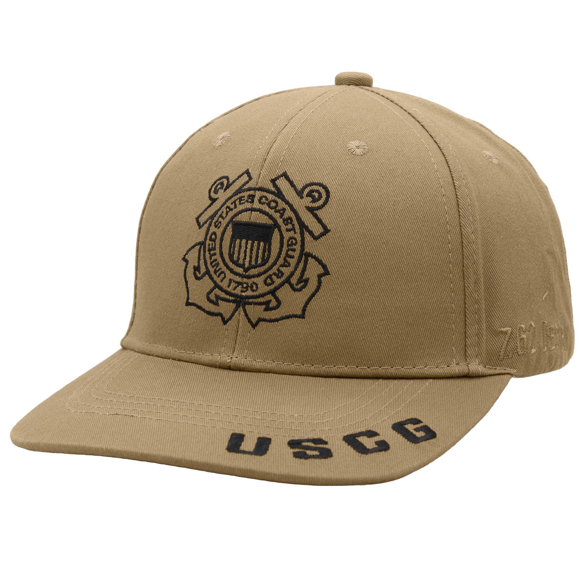 7.62 Design Headwear U.S. Coast Guard Logo cappello coyote taglia unica