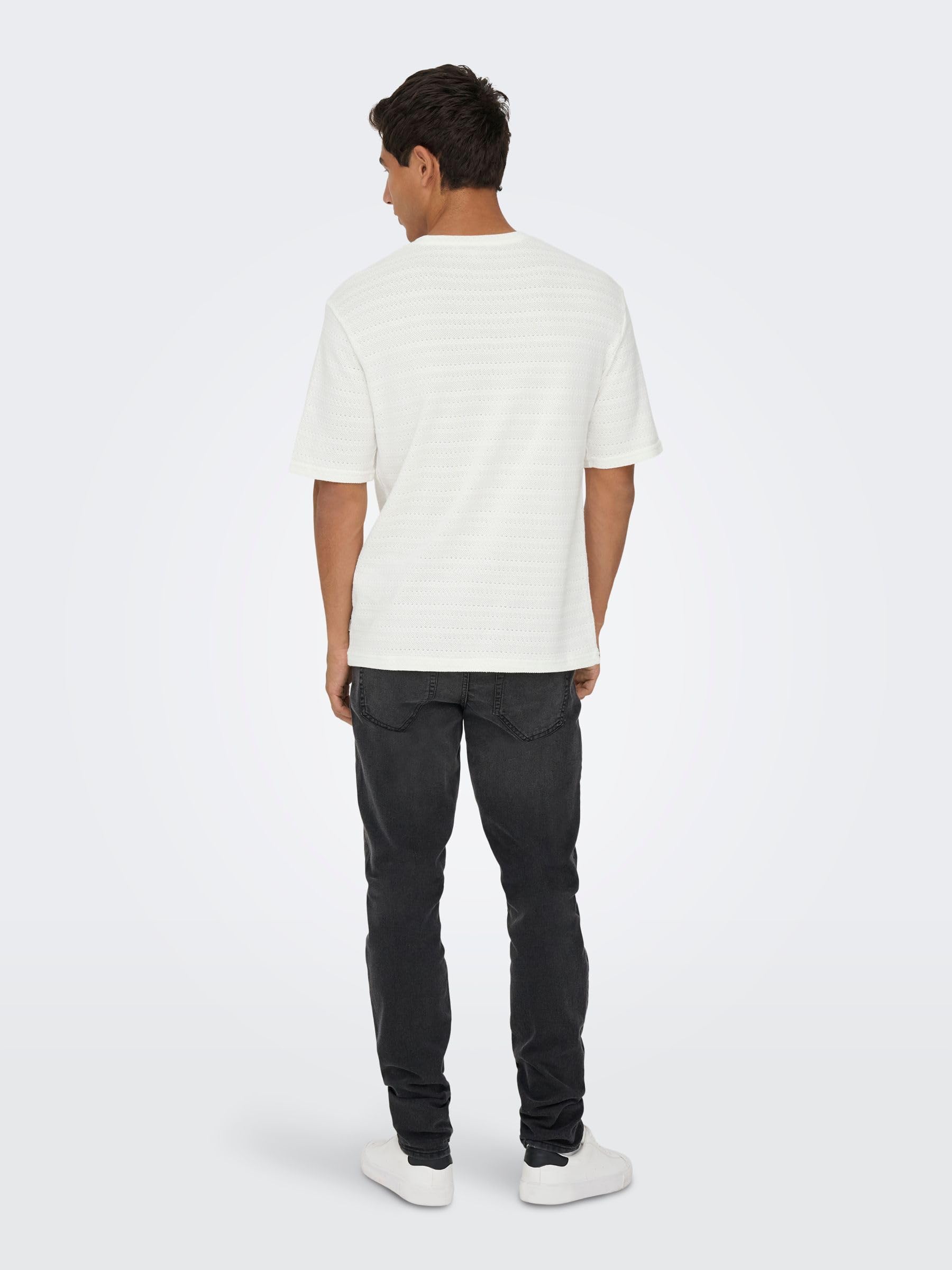 Only & Sons Onsgivo Maglia Uomo Cloud Dancer S