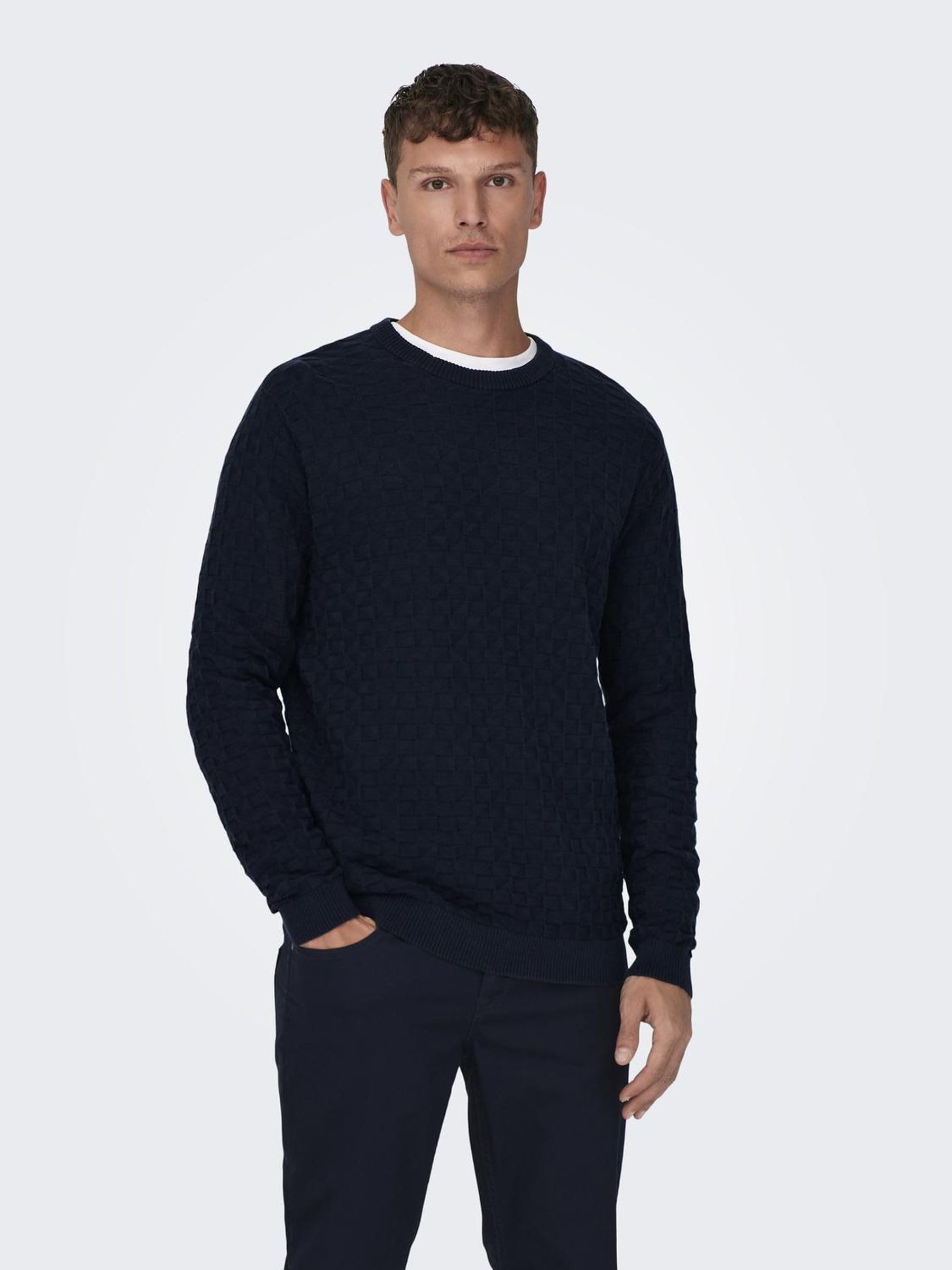 Only & Sons Onskalle Maglione Uomo Verde-2 L