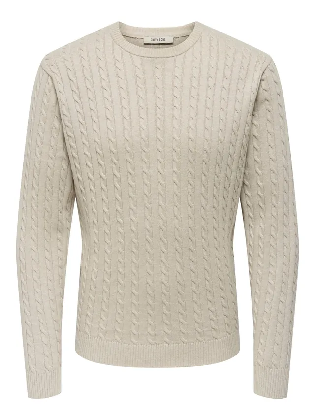ONLY & SONS Onsloui Pullover Maglione Uomo Girocollo