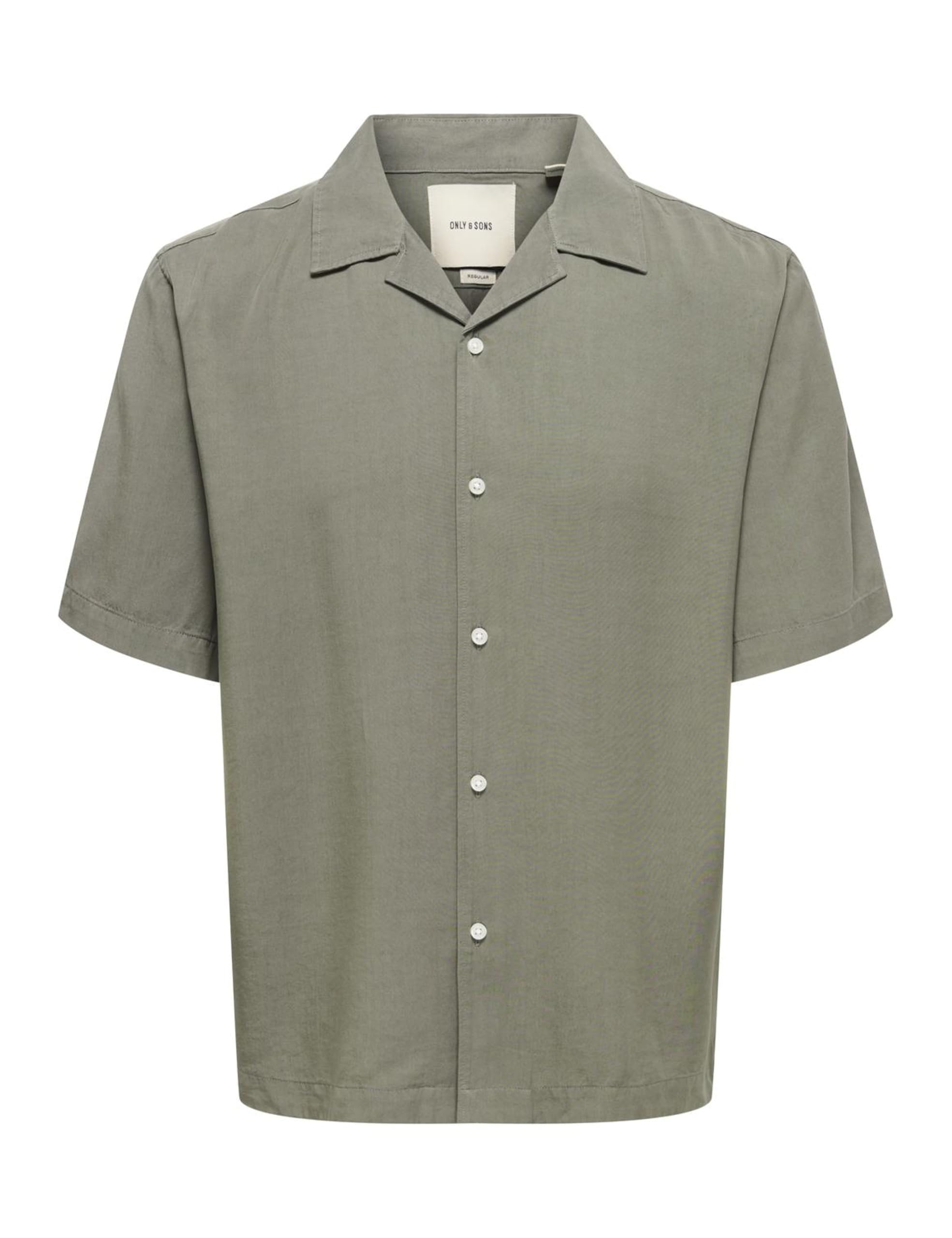 Only & Sons Onsperu Camicia Uomo Manica Lunga Grigia