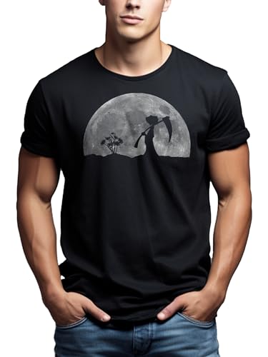 Makaya La Morte nel Giardino T-Shirt Uomo L Nera