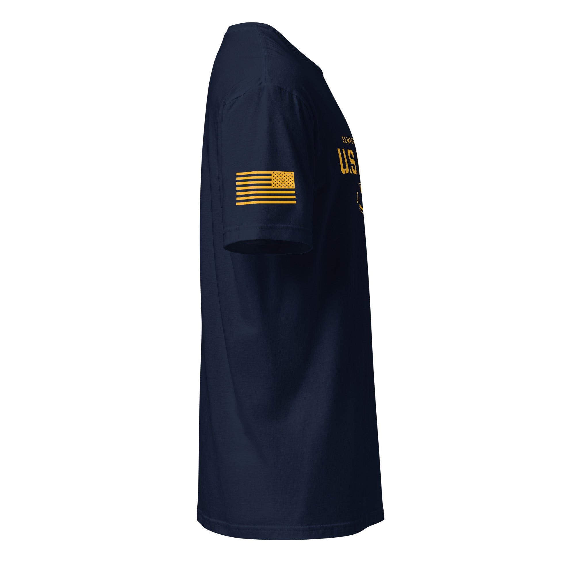 7.62 Design Navy Builder E-4 t-shirt blu cotone S-3XL