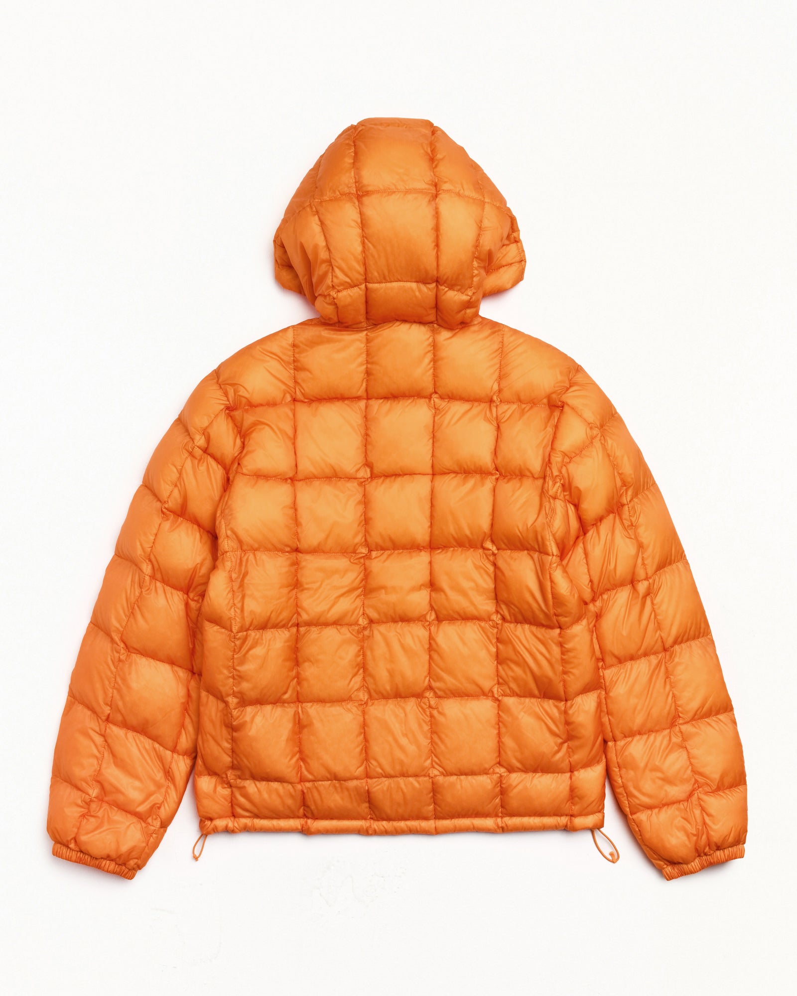 Stussy Midweight Hooded Puffer Piumino Orange Nylon