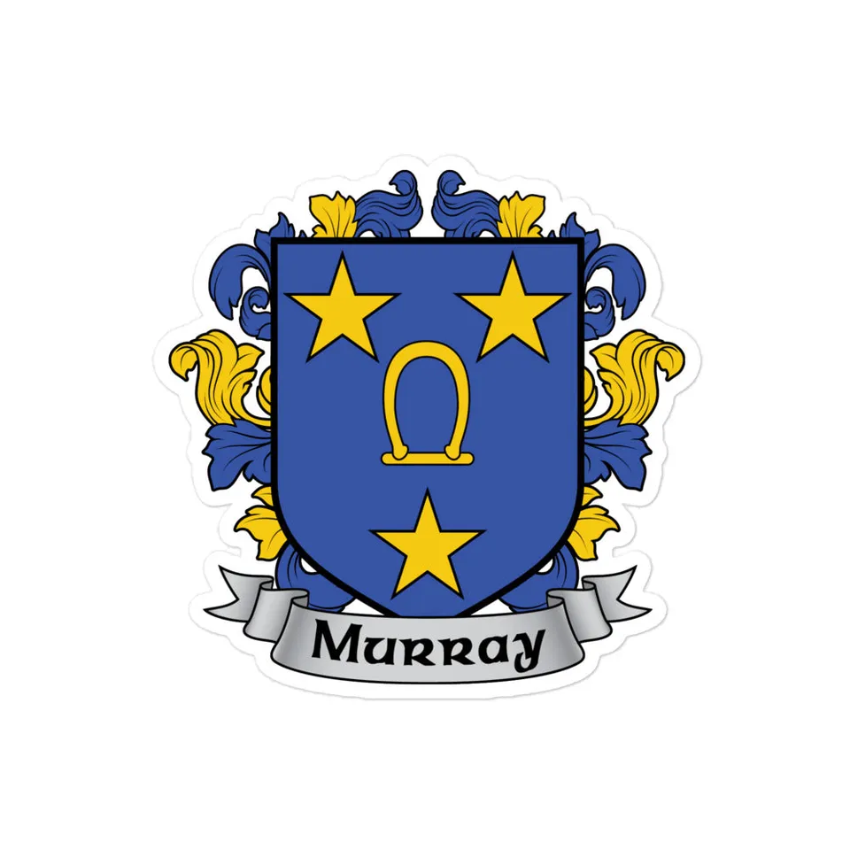 7.62 Design Murray Irish Adesivo Stemma 3″x3″ Vinile