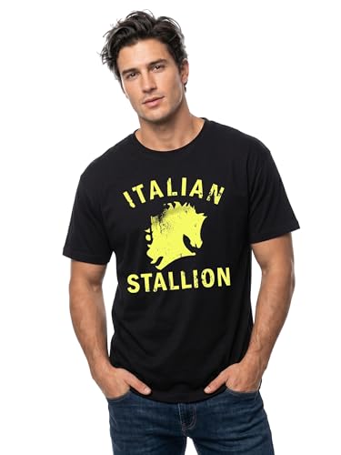 MAKAYA Italian Stallion T-Shirt Uomo L Cotone Gym