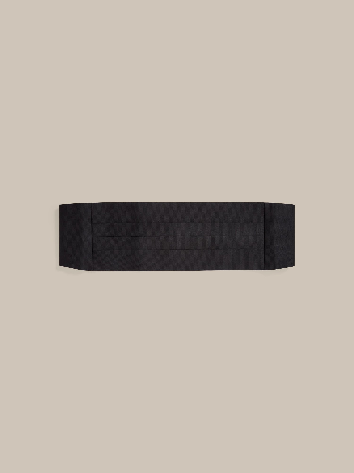 Robert Talbott Baldwin Fascia Smoking Seta Nera Grosgrain