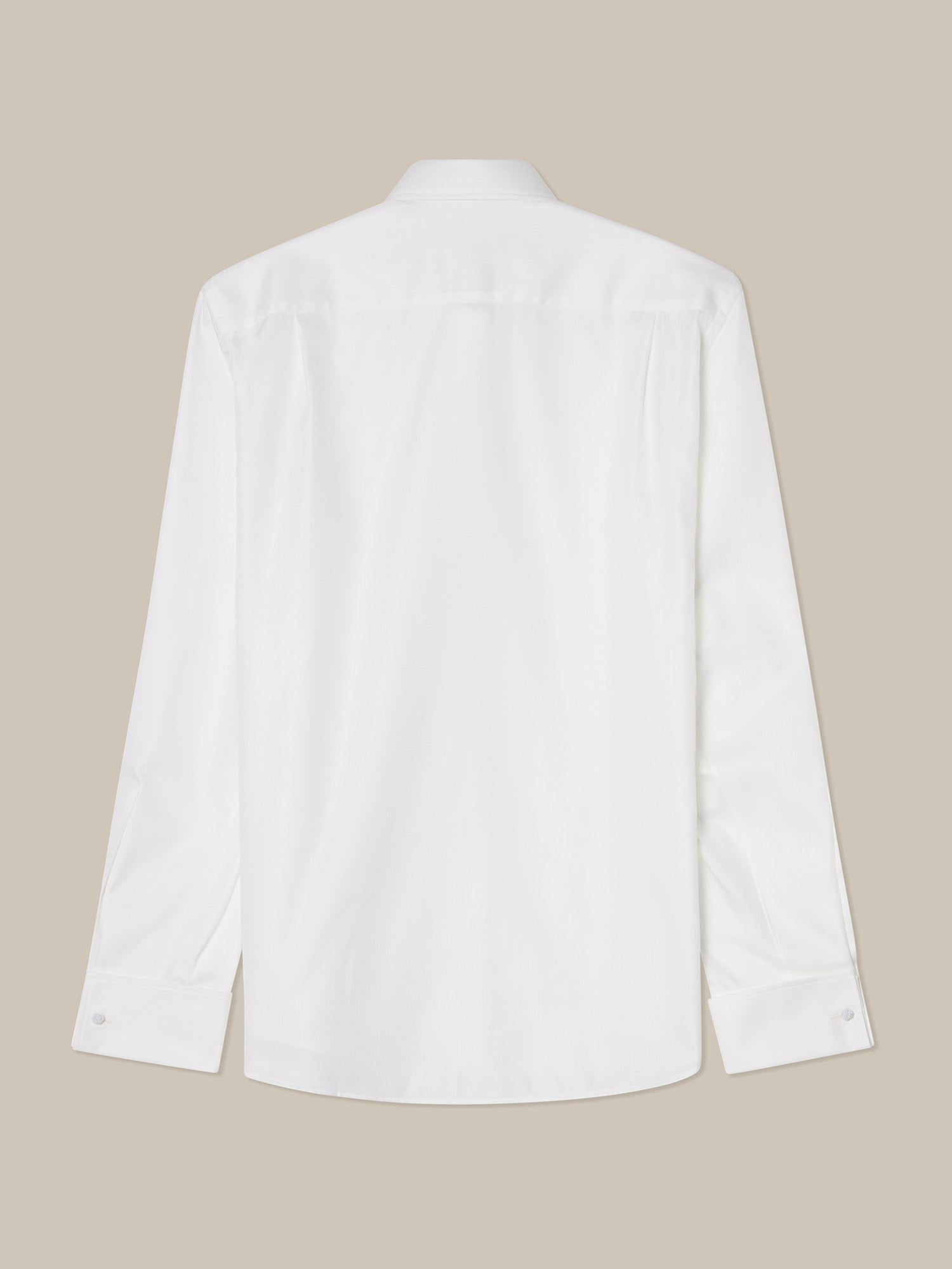 Robert Talbott Reynolds Camicia polsini White spigato