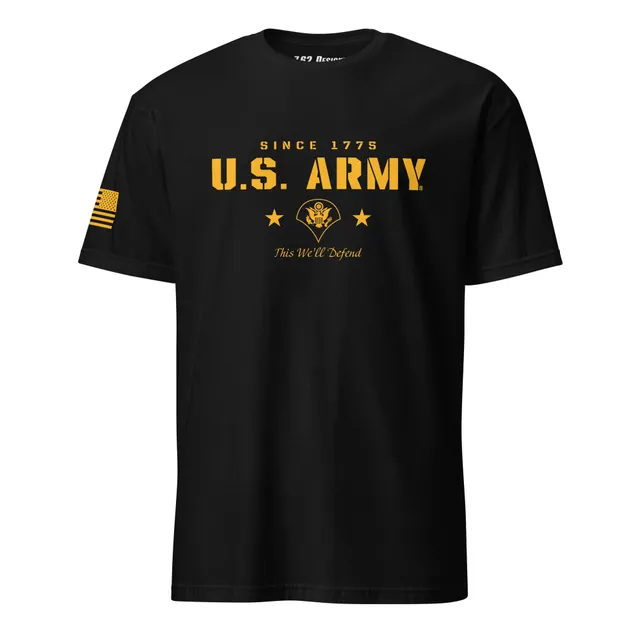 7.62 Design Army Specialist E-4 t-shirt cotone nera verde