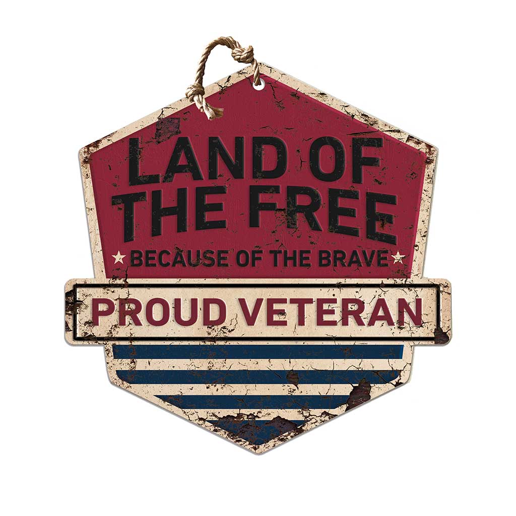 7.62 Design Land of the Free Targa 20x20 MDF Veteran