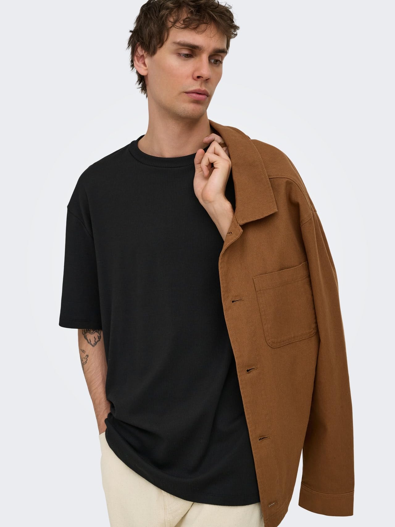 ONLY & SONS Onsnoble RLX SS Tee Noos T-shirt Uomo Nero