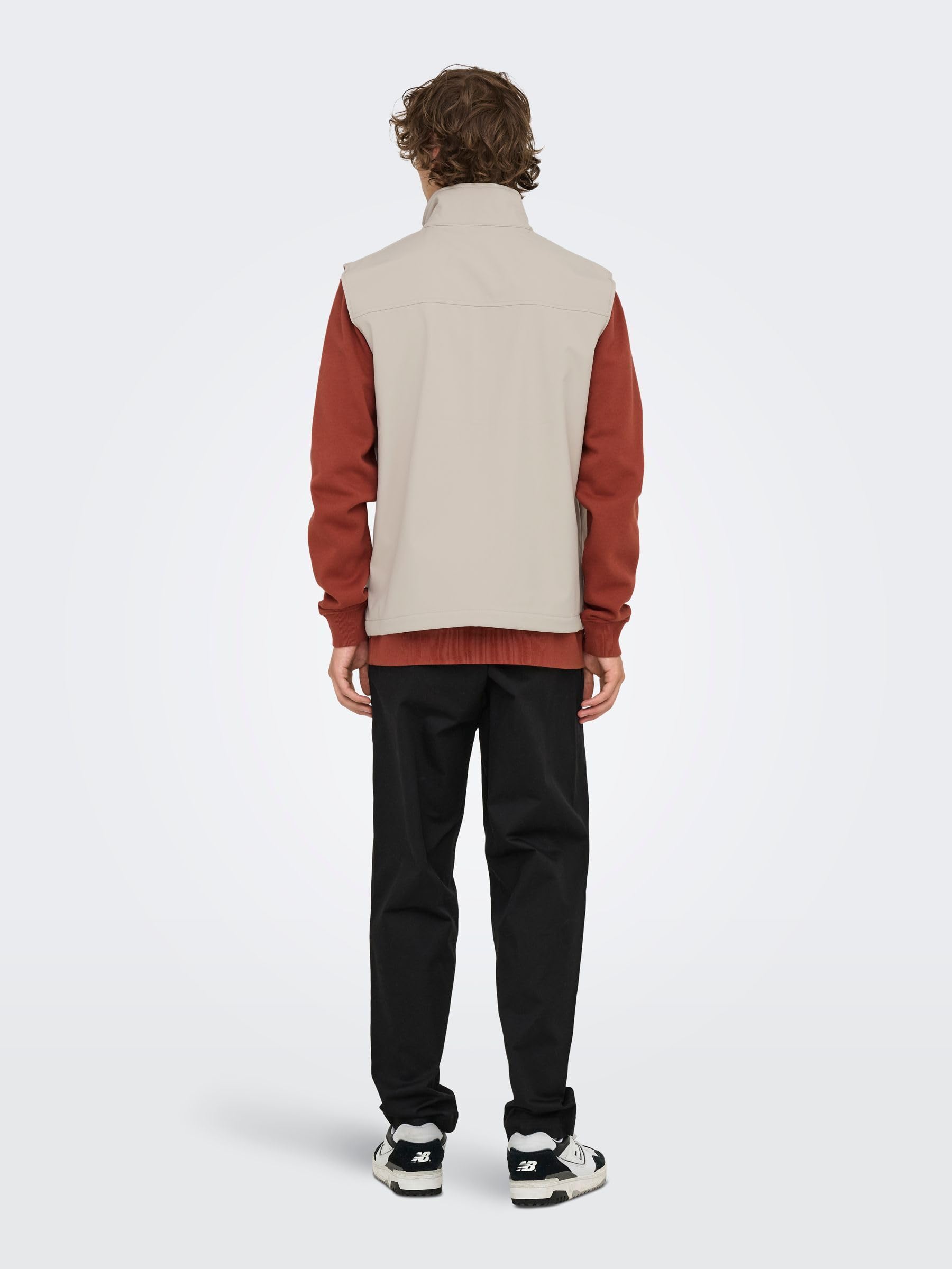 Only & Sons Bowie Gilet Uomo Life Vest Taglia XL