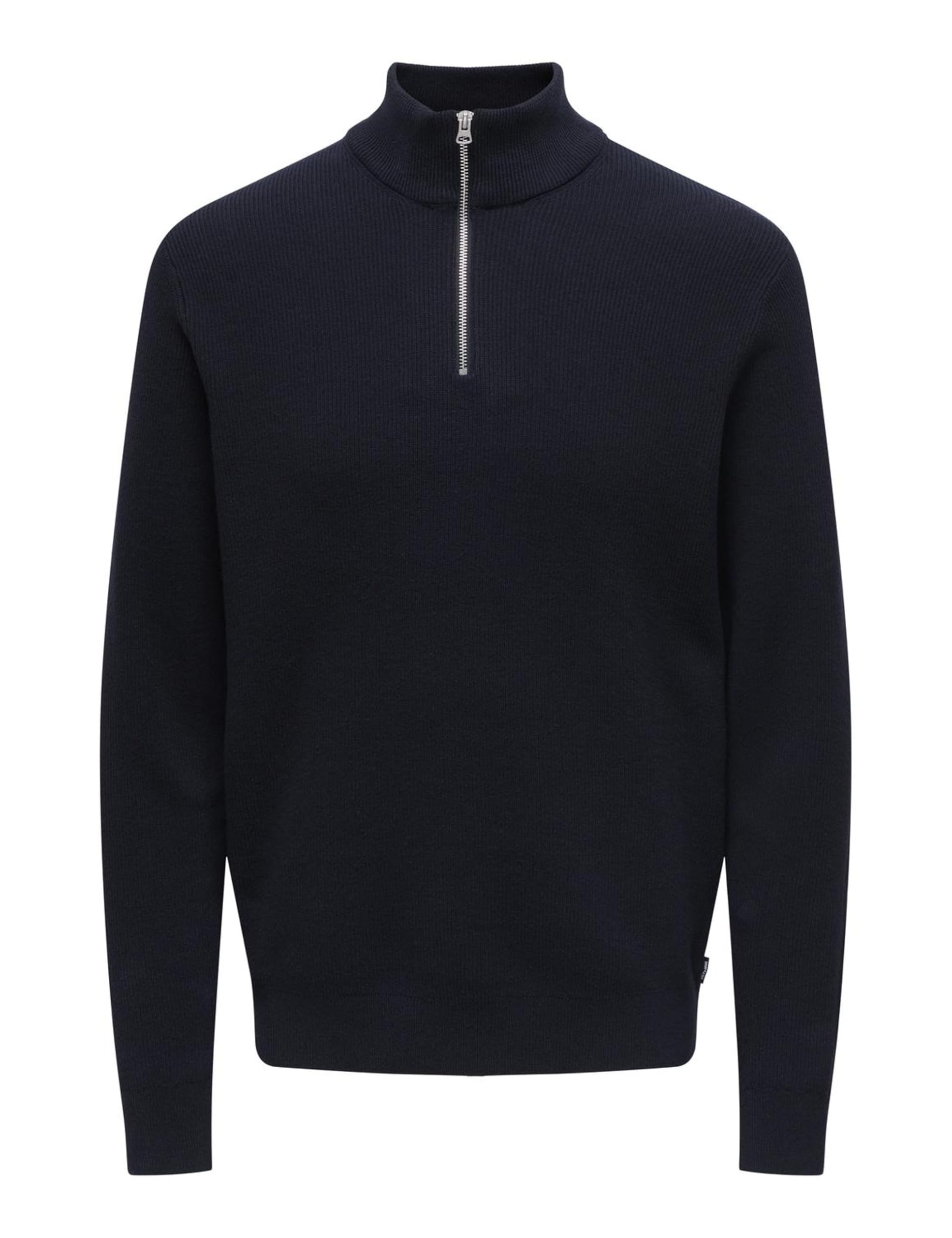ONLY & SONS Phil Maglia uomo mezza zip cotone