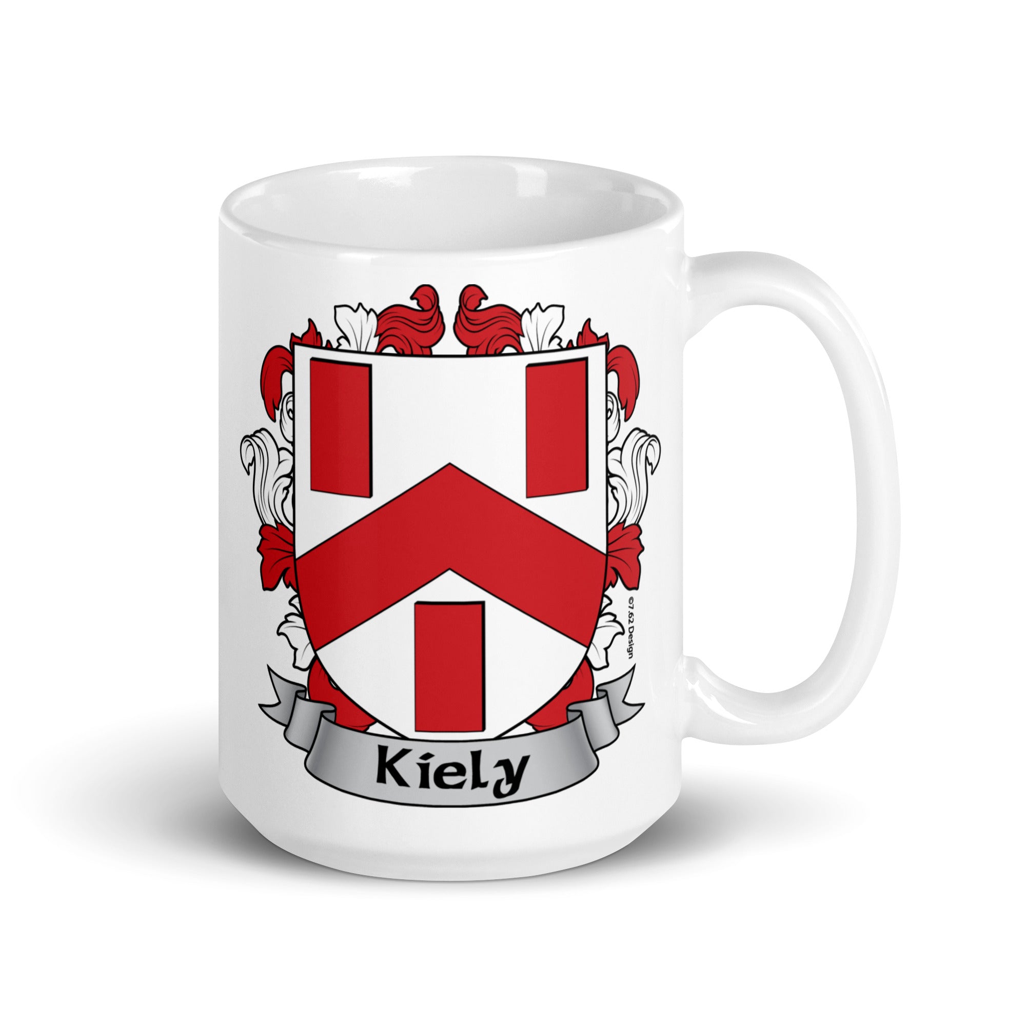 7.62 Design Kiely tazza ceramica 15oz stemma irlandese