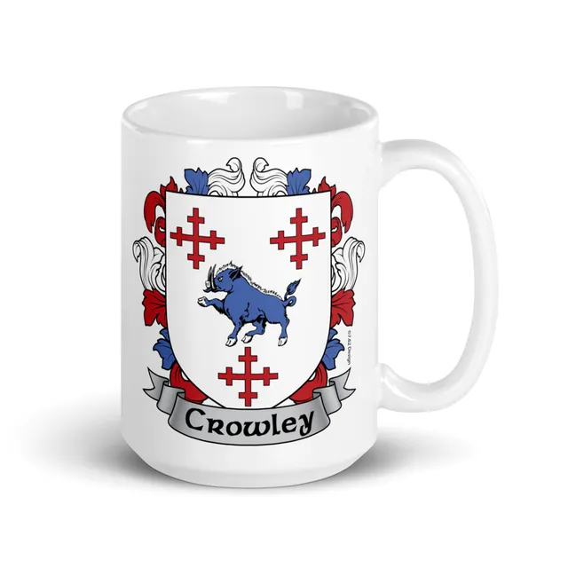 7.62 Design Crowley Coat Of Arms tazza ceramica 15oz