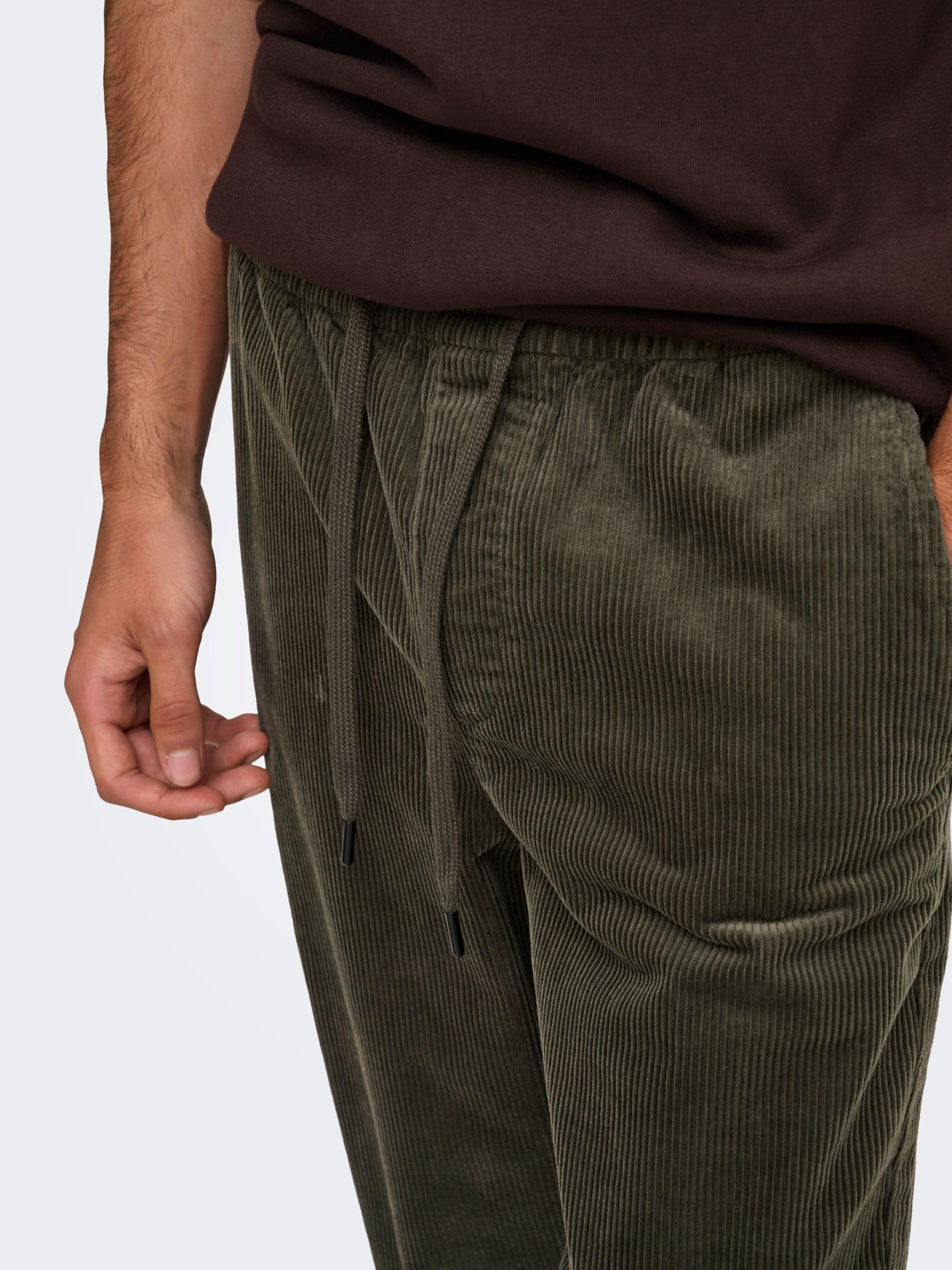 ONLY & SONS Pantaloni Onslinus Corduroy Uomo L Velluto