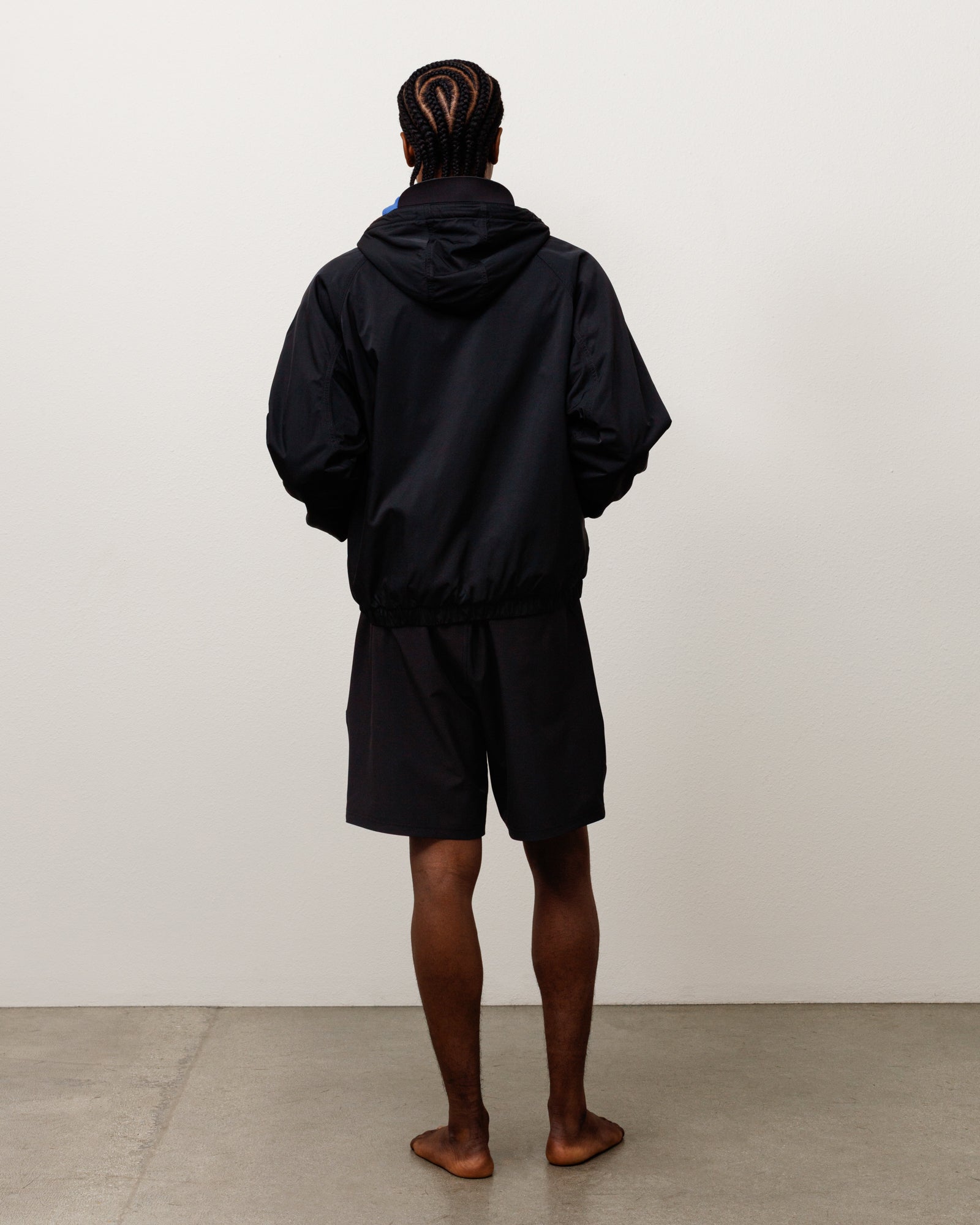 Stussy Coastline Hooded Jacket giacca Black nylon fleece